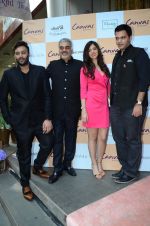 Akshay Oberoi, Nishka Lulla, Nachiket barve at Canvas by Jet Gems launch on 3rd Dec 2015